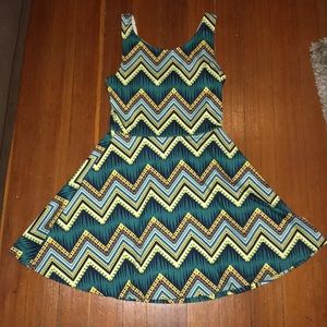 H&M tribal print dress